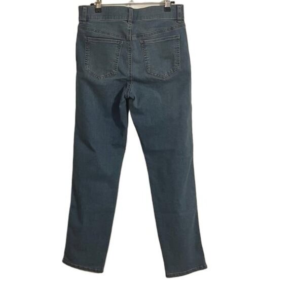 Women's Gloria Vanderbilt Shape Effect Straight Jeans Merrick Whiskers Sz 6 - Picture 2 of 5